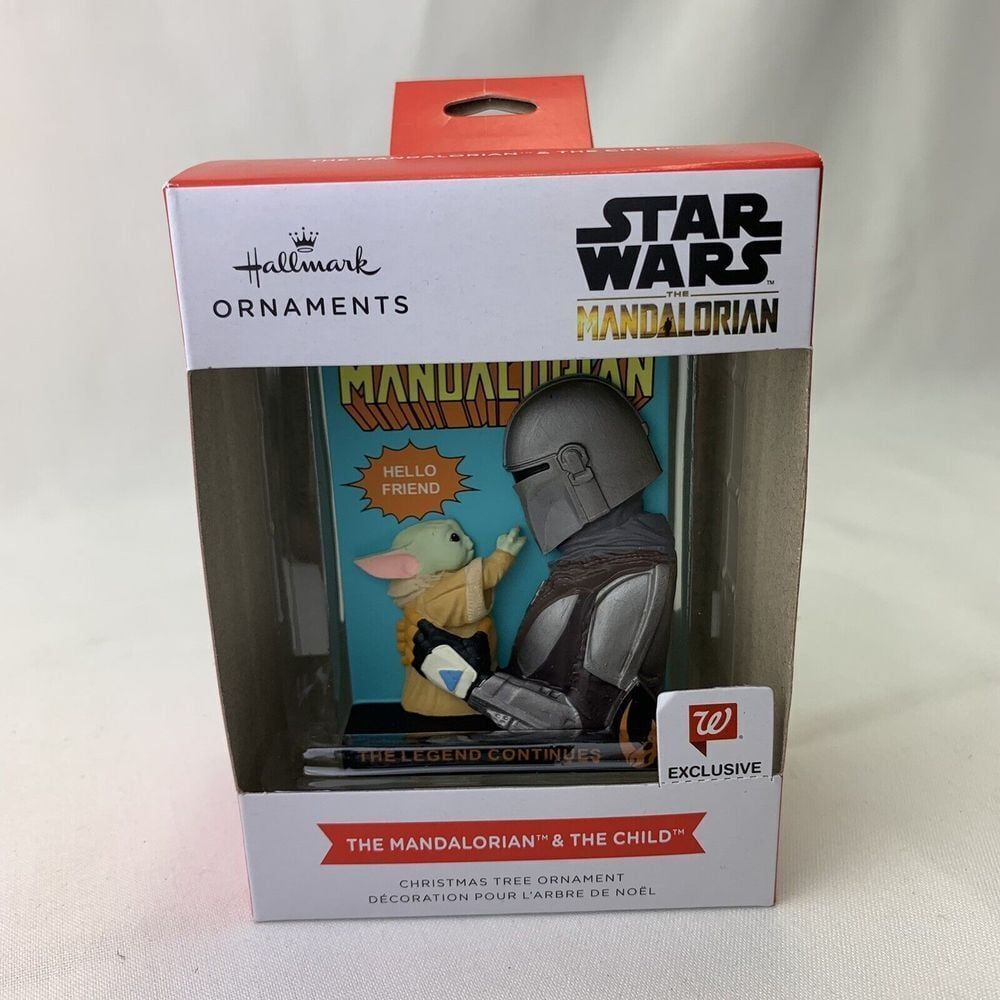 Hallmark The Mandalorian & The Child 2021 Disney Ornament Walgreens Exclusive